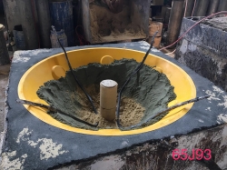 水玻璃砂造型